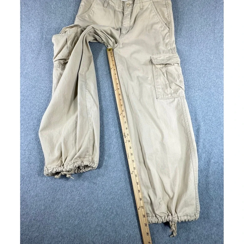 Levis Cargo Pants Mens 32x29 Beige Military Outdoor Hiking‎